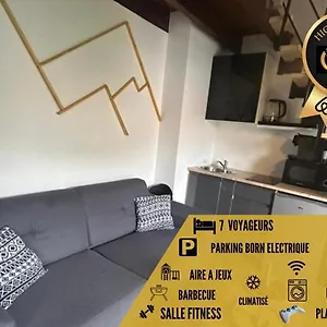 Reve Divin T4 Avec Parking-barbecue-laverie-bagagerie-salle De Sport-aire De Jeux-climatise Appartement Lourdes